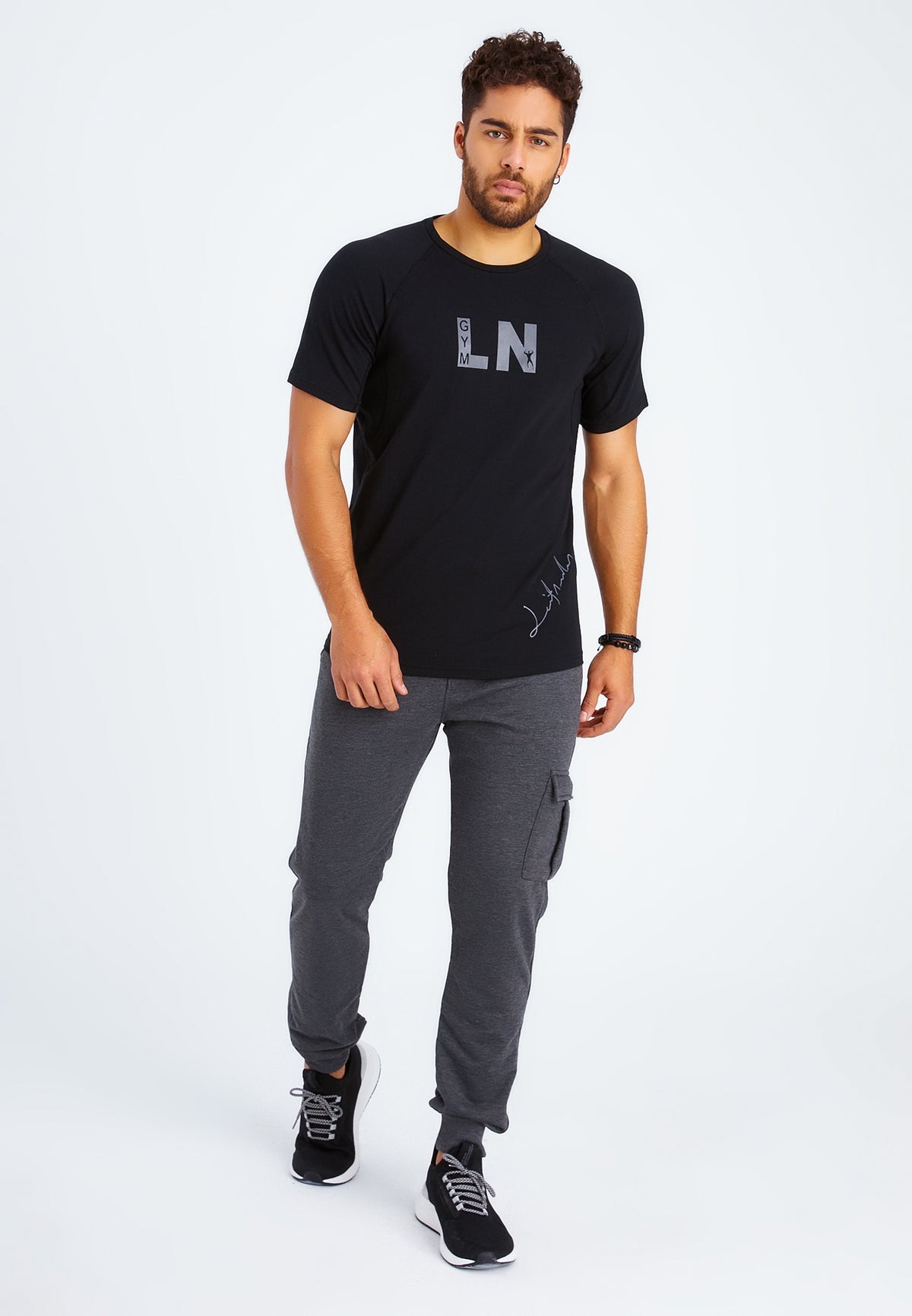 LN-6282 Schwarz-Anthrazit L