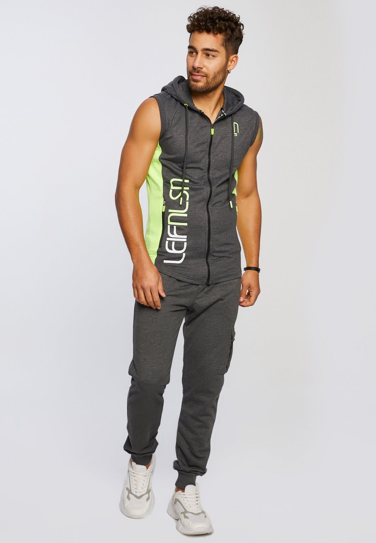 LN-8289 Anthrazit-Gelb L