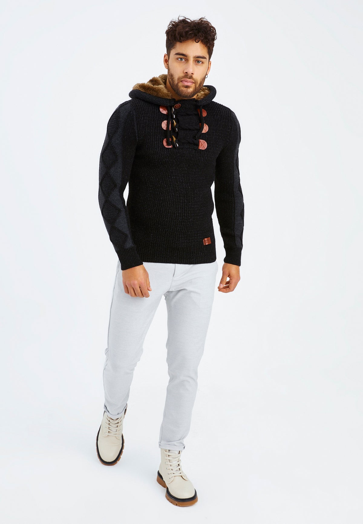 LN-4205 Schwarz-Anthrazit L