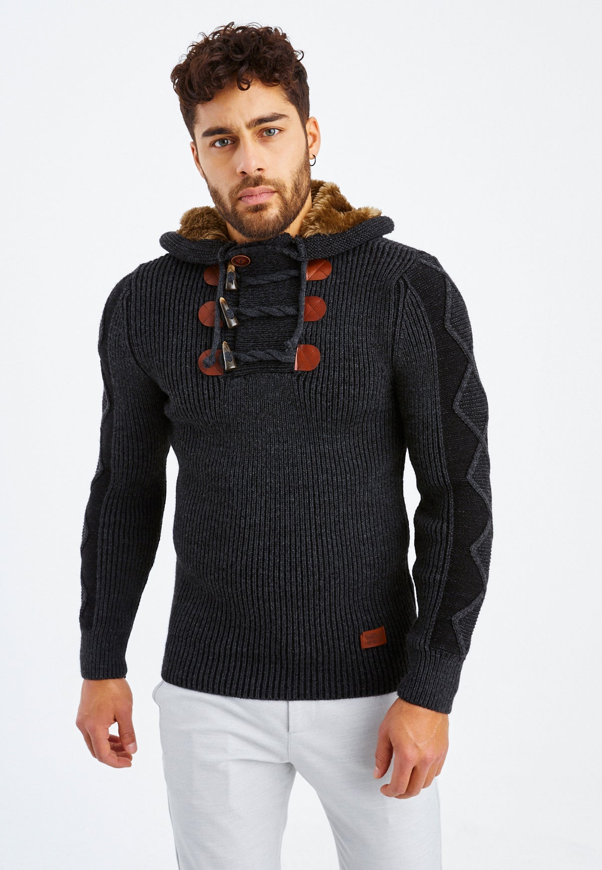 LN-4205 Anthrazit-Schwarz L