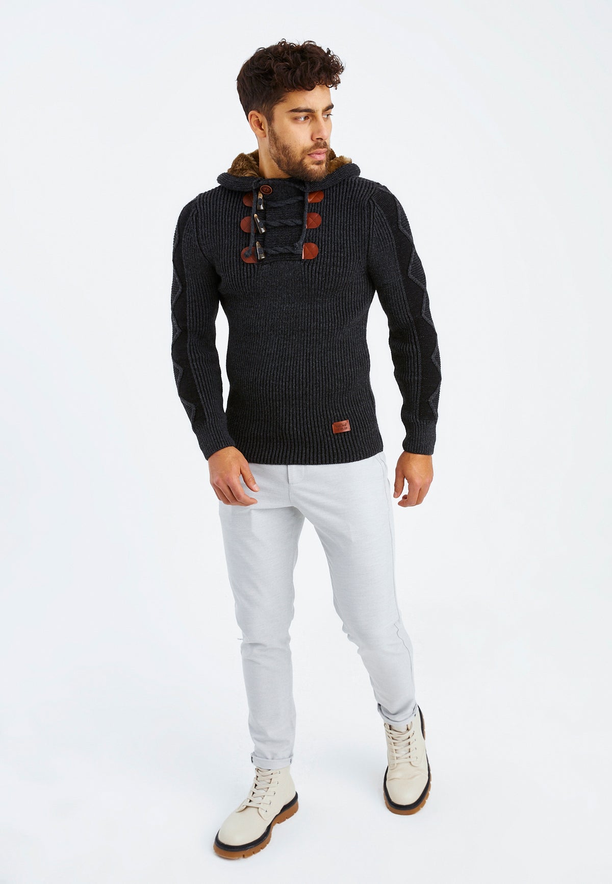 LN-4205 Anthrazit-Schwarz L