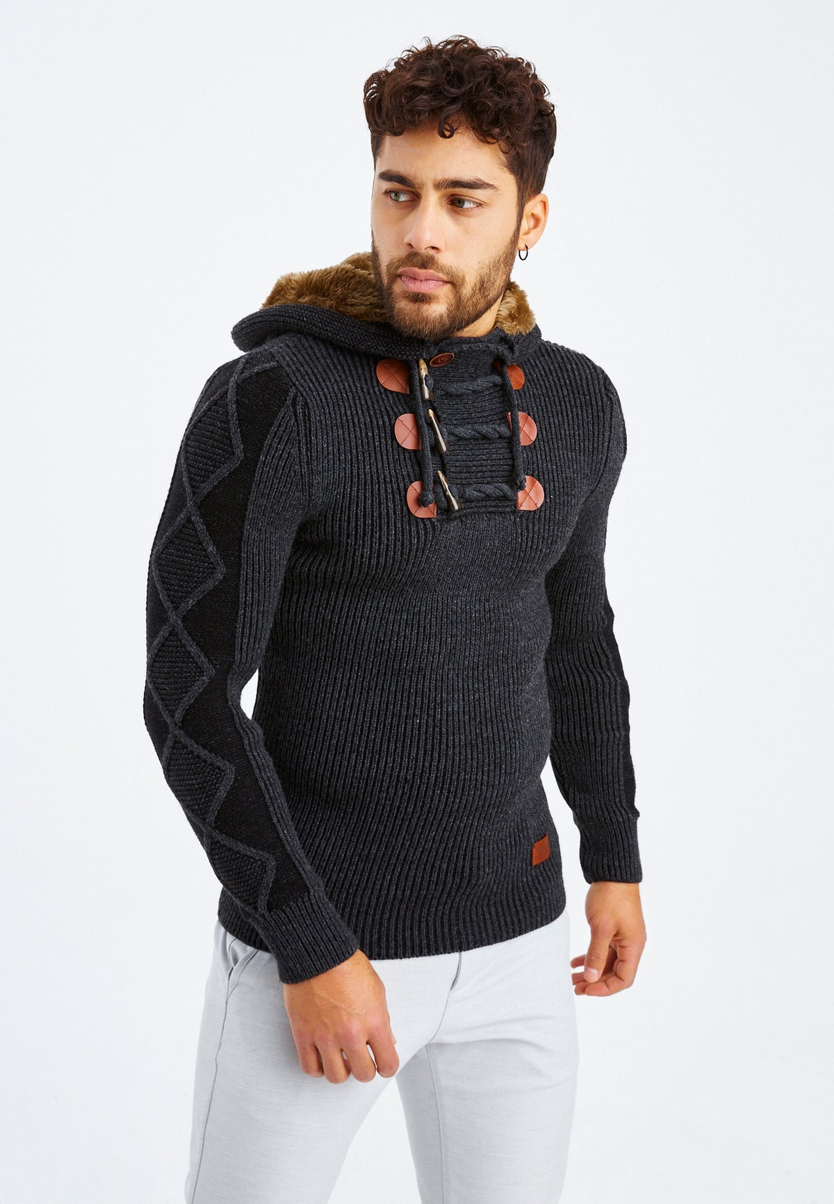 LN-4205 Anthrazit-Schwarz L