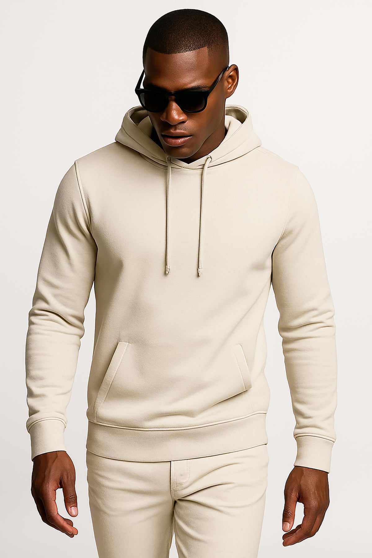 Hoodie mit Kapuze – Slim Fit – sportlich bequem – Leif Nelson