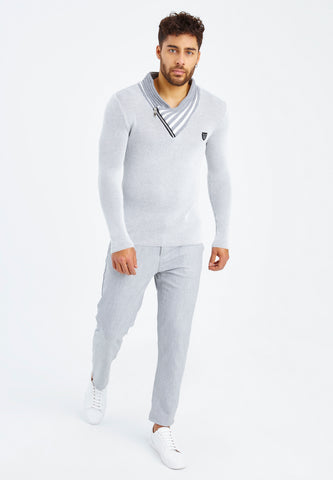 LN-1425 Ecru-Grau L