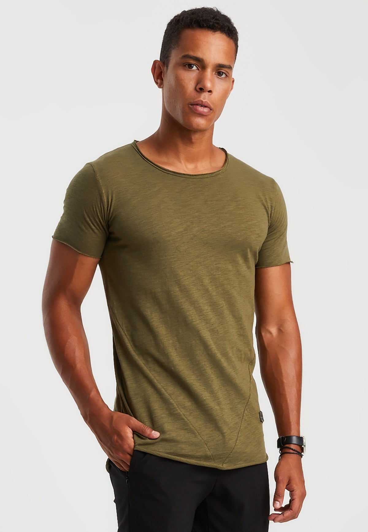 Leif Nelson GYM RUNDHALS - T-shirt con stampa - weinrot-schwarz Leif Nelson GYM RUNDHALS - T-shirt con stampa - weinrot-schwarz