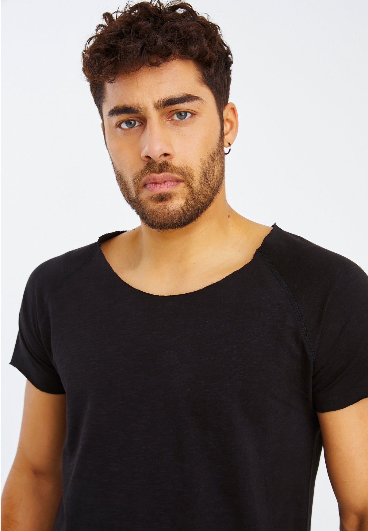 Leif Nelson GYM RUNDHALS - T-shirt con stampa - weinrot-schwarz Leif Nelson GYM RUNDHALS - T-shirt con stampa - weinrot-schwarz