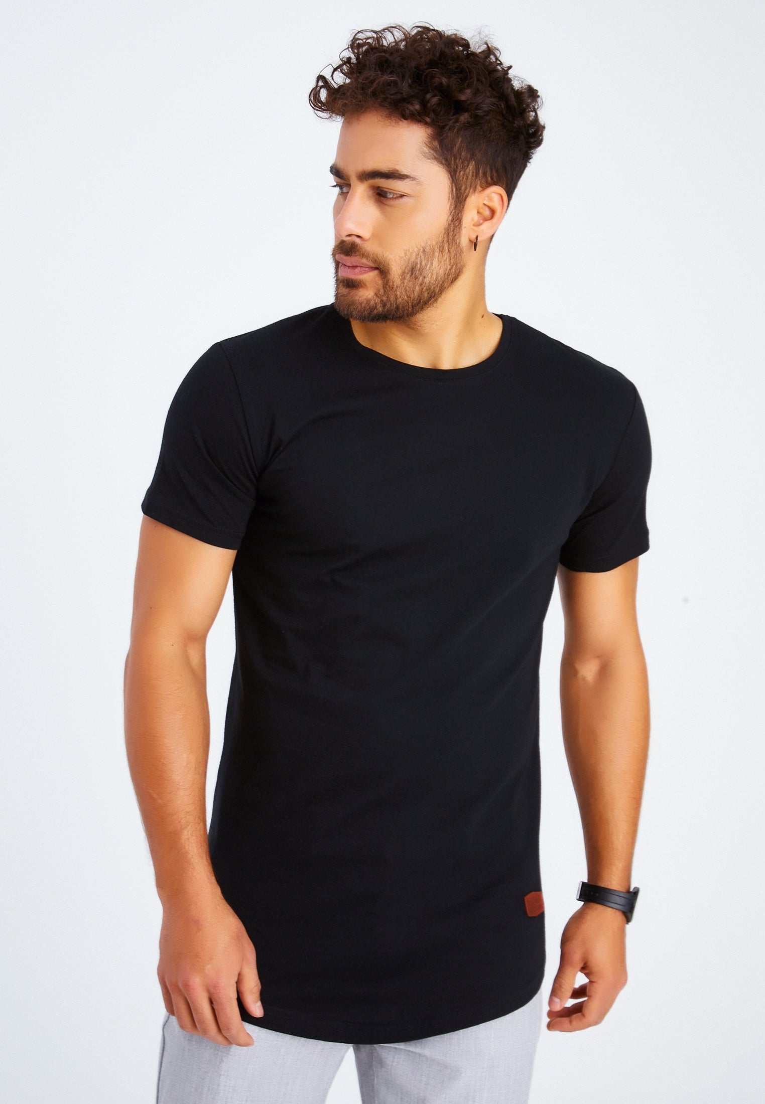 Herren Basic U*do Grafik Baumwolle T-Shirt – Weicher Rundhals Kurzarm Fan Merch T-Shirt