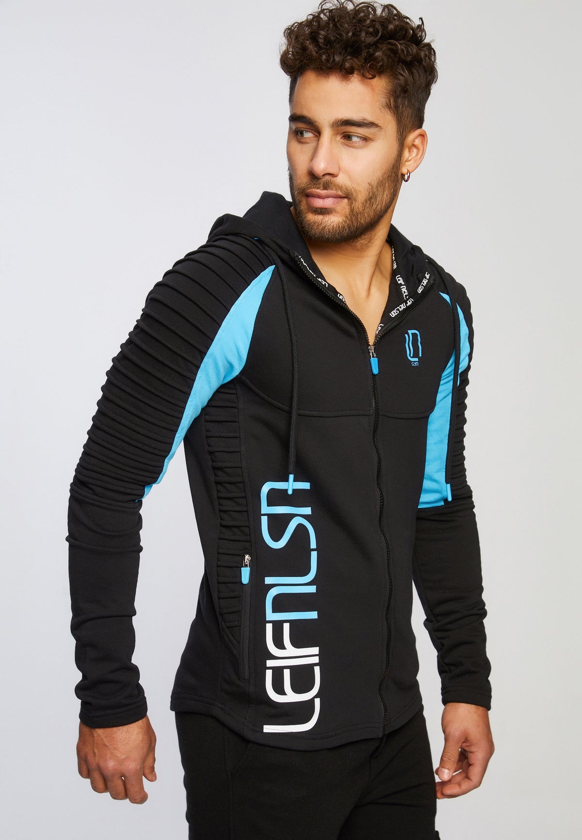 LN-8288 Schwarz-Türkis L