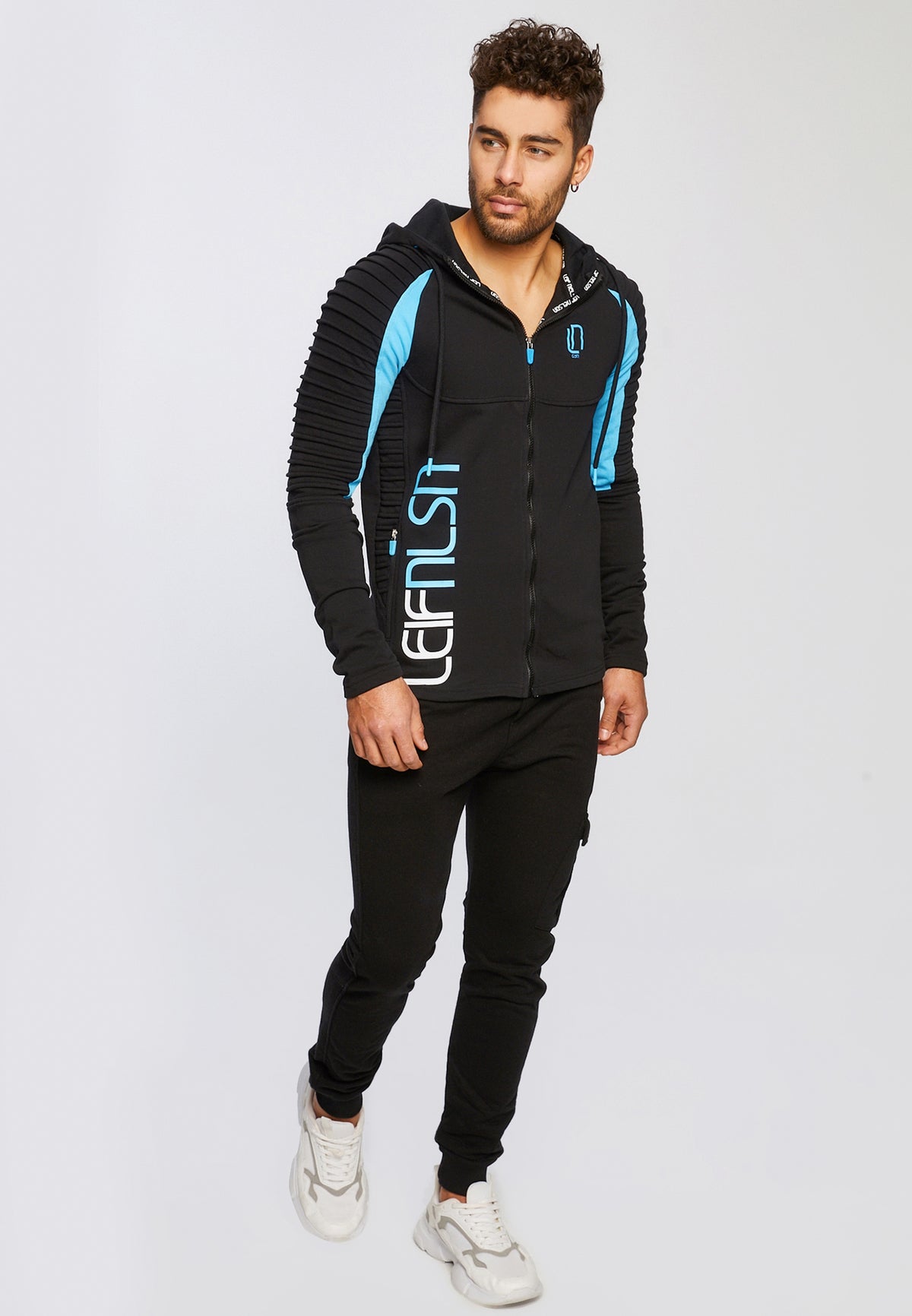 LN-8288 Schwarz-Türkis L