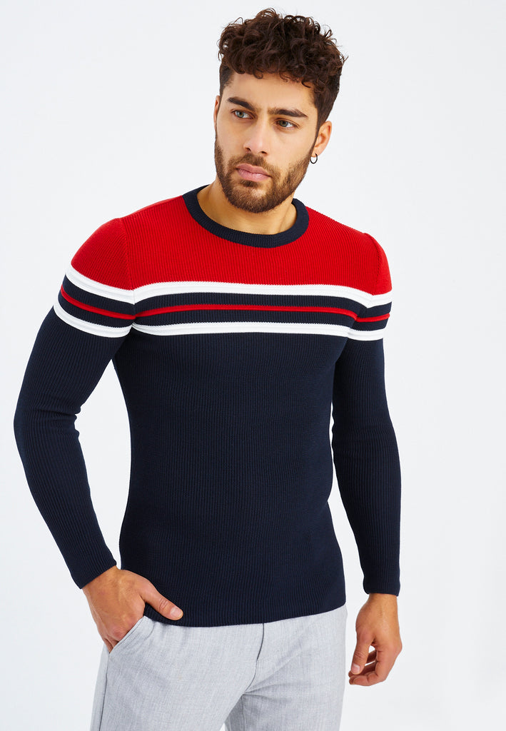 LN-1985 Dunkel-Blau-Rot L